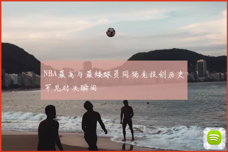NBA最高与最矮球员同场竞技创历史罕见对决瞬间