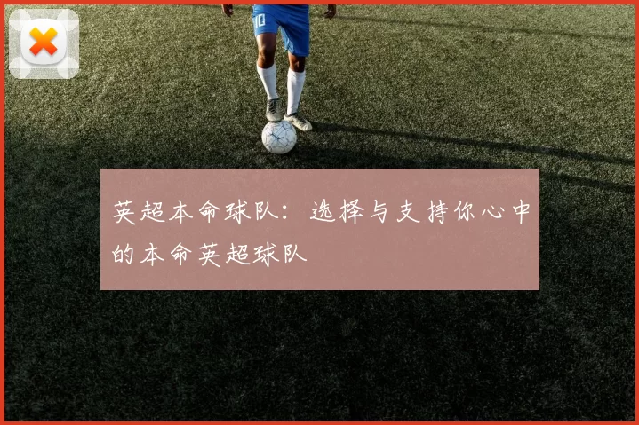 英超本命球队:选择与支持你心中的本命英超球队